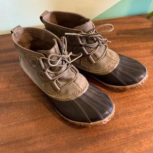 Sorel Out N’ About Duck Boots Green Major